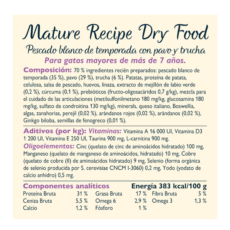 800 g Lily's Kitchen Mature Marvellously ração para gatos,  Imagem número 3 800 g Lily's Kitchen Mature Marvellously ração para gatos, , large Imagem número 3